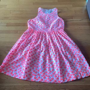 BR Neon embroidered dress